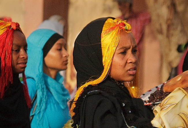Berberyjki w tradycyjnych strojach